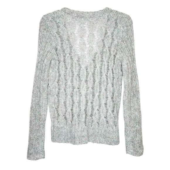 Urban Outfitters Kimchi Blue Mohair Alpace Blend Cardigan Sweater Size M Gray - Picture 4 of 8